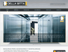 Tablet Screenshot of dellabitta.com.ar